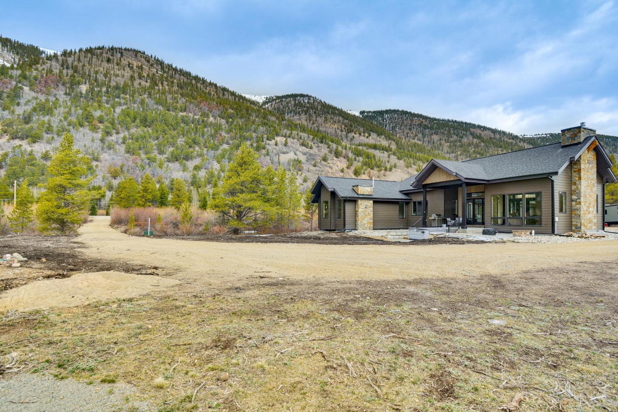 Spacious Leadville Retreat With Hot Tub And Gas Grill Exterior foto